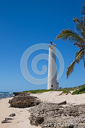 Barbers Point Lighthouse Stock Photo
