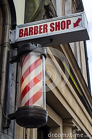 Barber Shop Stock Photo