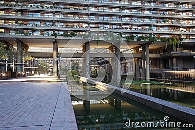Barbican Estate of the City of London Stock Photo