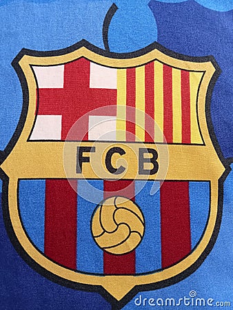 Barca FC my favorite Editorial Stock Photo