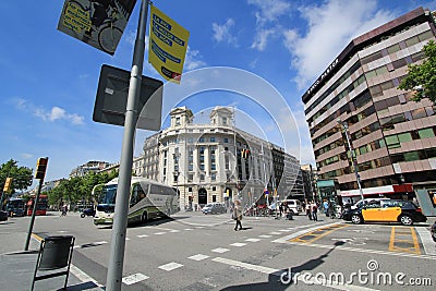 Metropolitan, area, sky, landmark, urban, city, road, car, infrastructure, transport, lane, neighbourhood, building, mixed, use, t Editorial Stock Photo