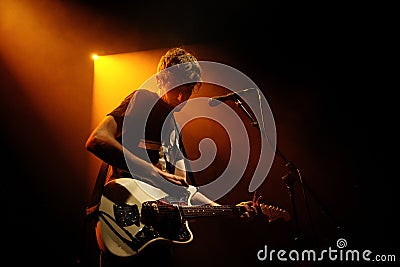 The Pains of Being Pure at Heart band performs at Apolo Editorial Stock Photo