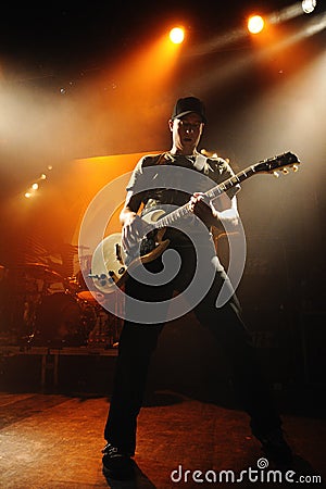 Millencolin performs at Barcelona Editorial Stock Photo