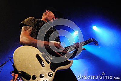 Millencolin performs at Barcelona Editorial Stock Photo