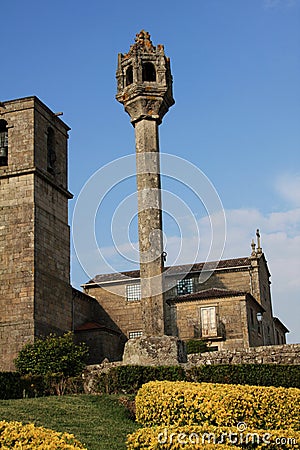 Barcelos Pillory (Pelourinho) Stock Photo