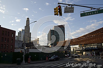 Barclays center brooklyn new york basketball nba Editorial Stock Photo