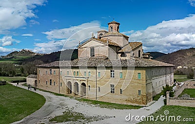 Barco ducale in Urbina, Italy Stock Photo