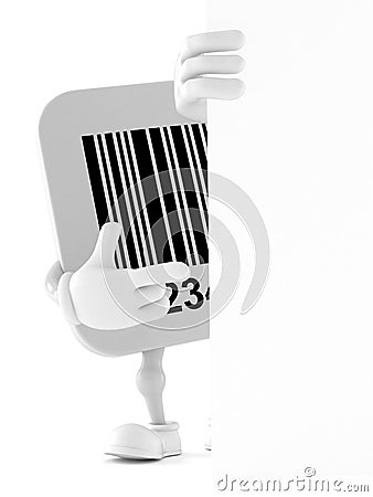 Barcode character Stock Photo