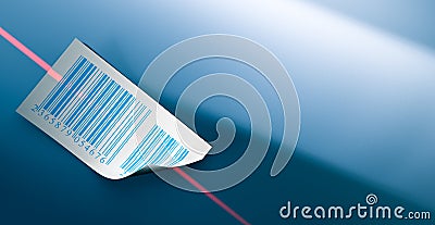 Barcodes sticker label Stock Photo