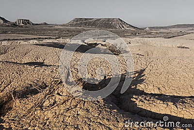 Bardenas Reales desert Stock Photo