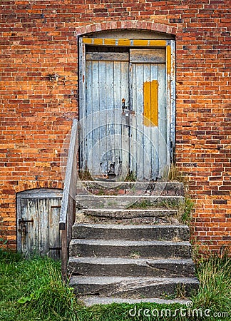 Barn Door Stock Photo