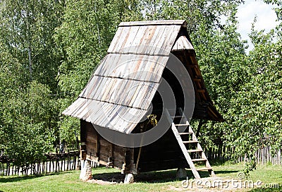 The barn, Mount Zlatibor, Serbia Stock Photo