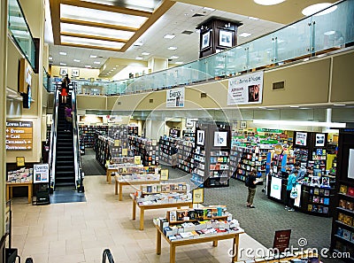 Barnes & Noble bookstore Editorial Stock Photo