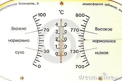 Barometer Stock Photo