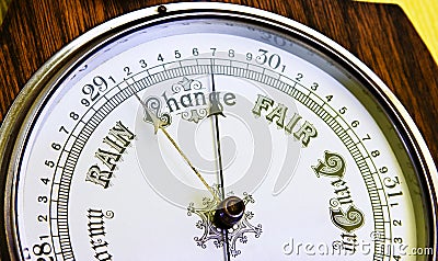 Barometer Stock Photo