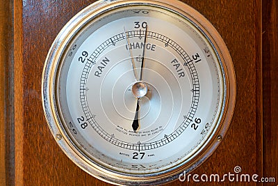 Barometer Stock Photo