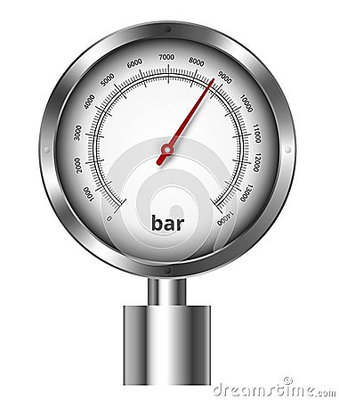 Barometer Vector Illustration