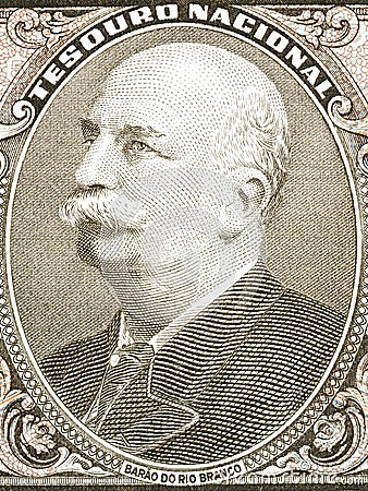 Baron of Rio Branco portrait Stock Photo