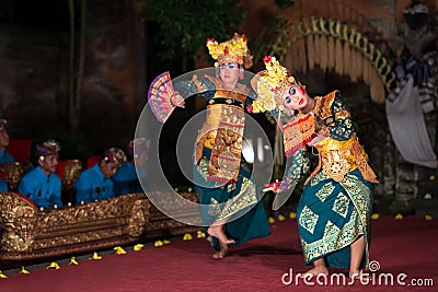 Barong dance in Bali Editorial Stock Photo