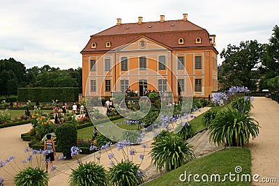 Baroque Garden Stock Photo