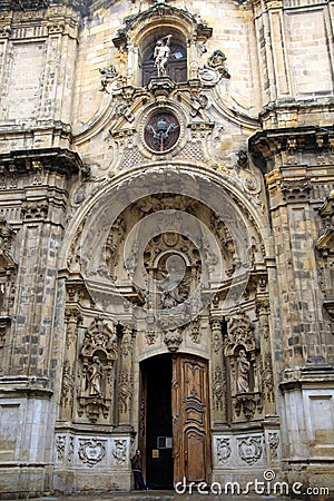 Baroque portal Stock Photo