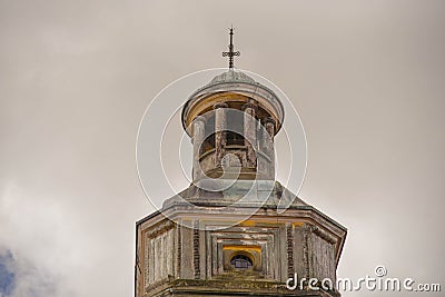 Baroque style Mother Church of the City of CaÃ§apava do Sul in Brazil Stock Photo