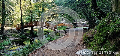 Barosa River Natural Park Stock Photo