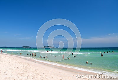 Barra Beach Editorial Stock Photo