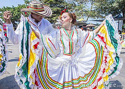 Barranquilla Carnival Editorial Stock Photo