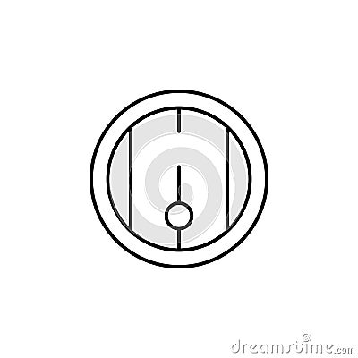 barrel icon. Element of bar for mobile concept and web apps iicon. Thin line icon for website design and development, app Stock Photo