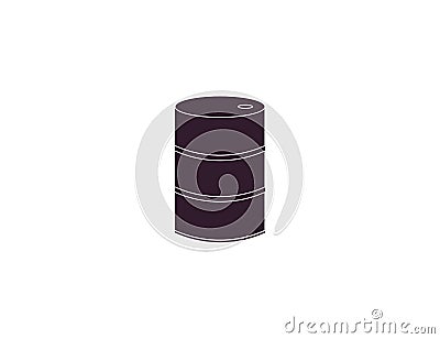 Barrel, industry, oil, petroleum icon. Vector illustration. Vector Illustration