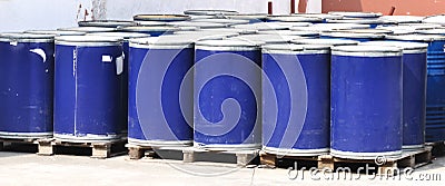 barrels storage Stock Photo