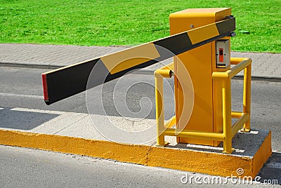 Barrier Stock Photo