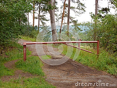 Barrier Stock Photo