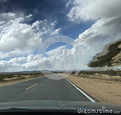 Barstow rd Stock Photo