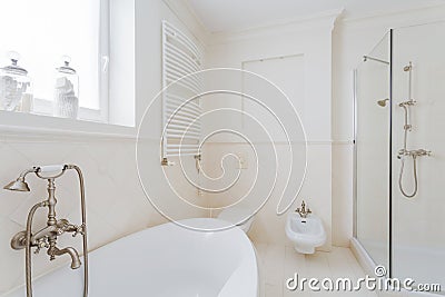 Barthroom in modern expensive house Stock Photo
