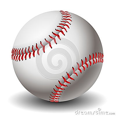 Baseball ball eps10 Vector Illustration