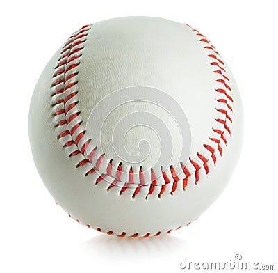 Baseball ball Stock Photo