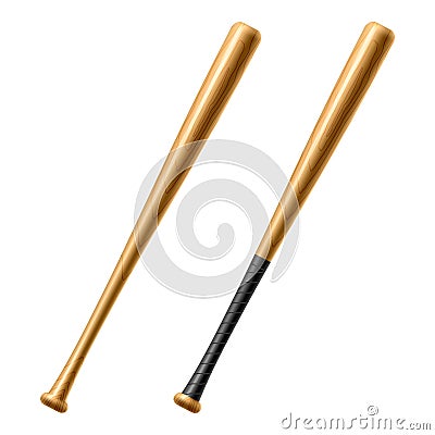 Baseball Bat Vector Illustration