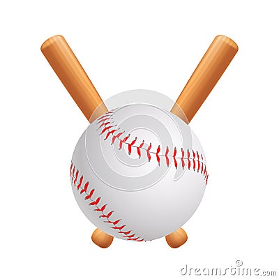 Baseball bat 01 Vector Illustration