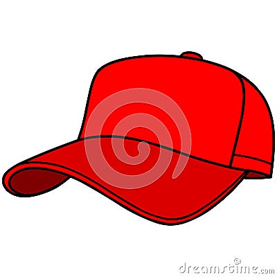 Baseball Cap Vector Illustration