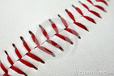 Baseball detail Stock Photo