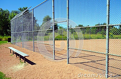 Baseball Diamond Stock Photo