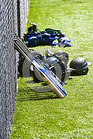 Baseball Equipment Stock Photo