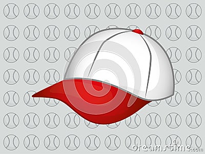 Baseball hat cap Vector Illustration