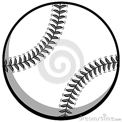 Baseball Illustration Vector Illustration