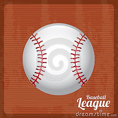 Baseball league Vector Illustration