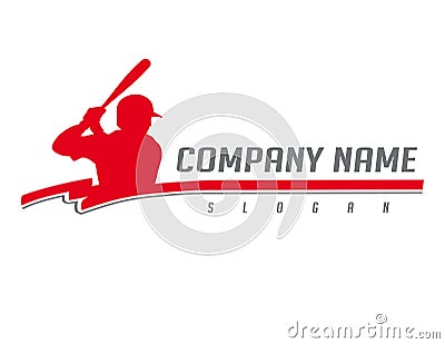 Baseball logo 2 Vector Illustration