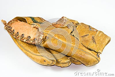 Baseball mitt. Stock Photo