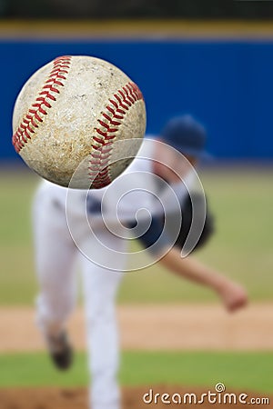 Baseball Pitcher Stock Photo